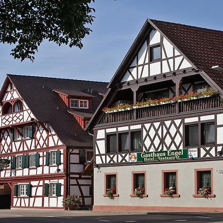 Hotel Engel Rheinmunster Exterior foto