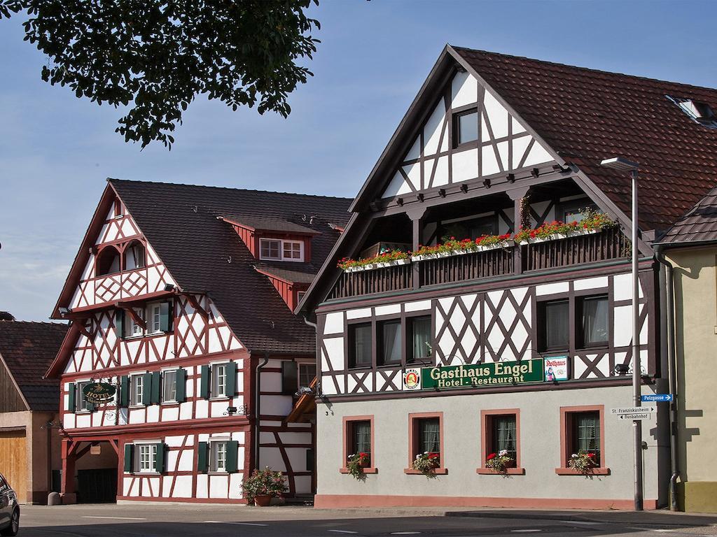 Hotel Engel Rheinmunster Exterior foto